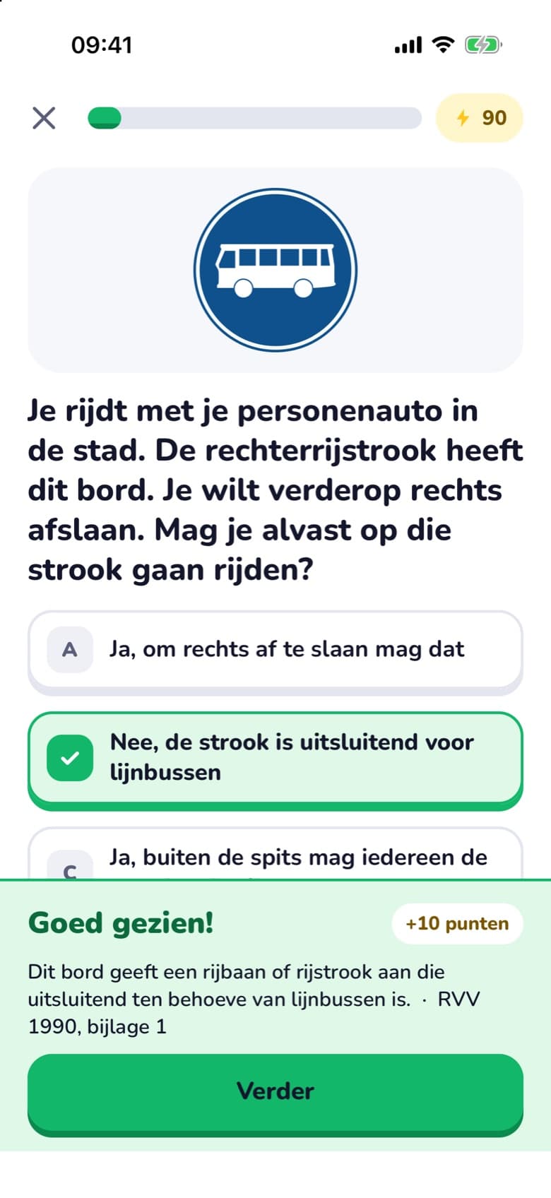 Het antwoord, met zijn bron