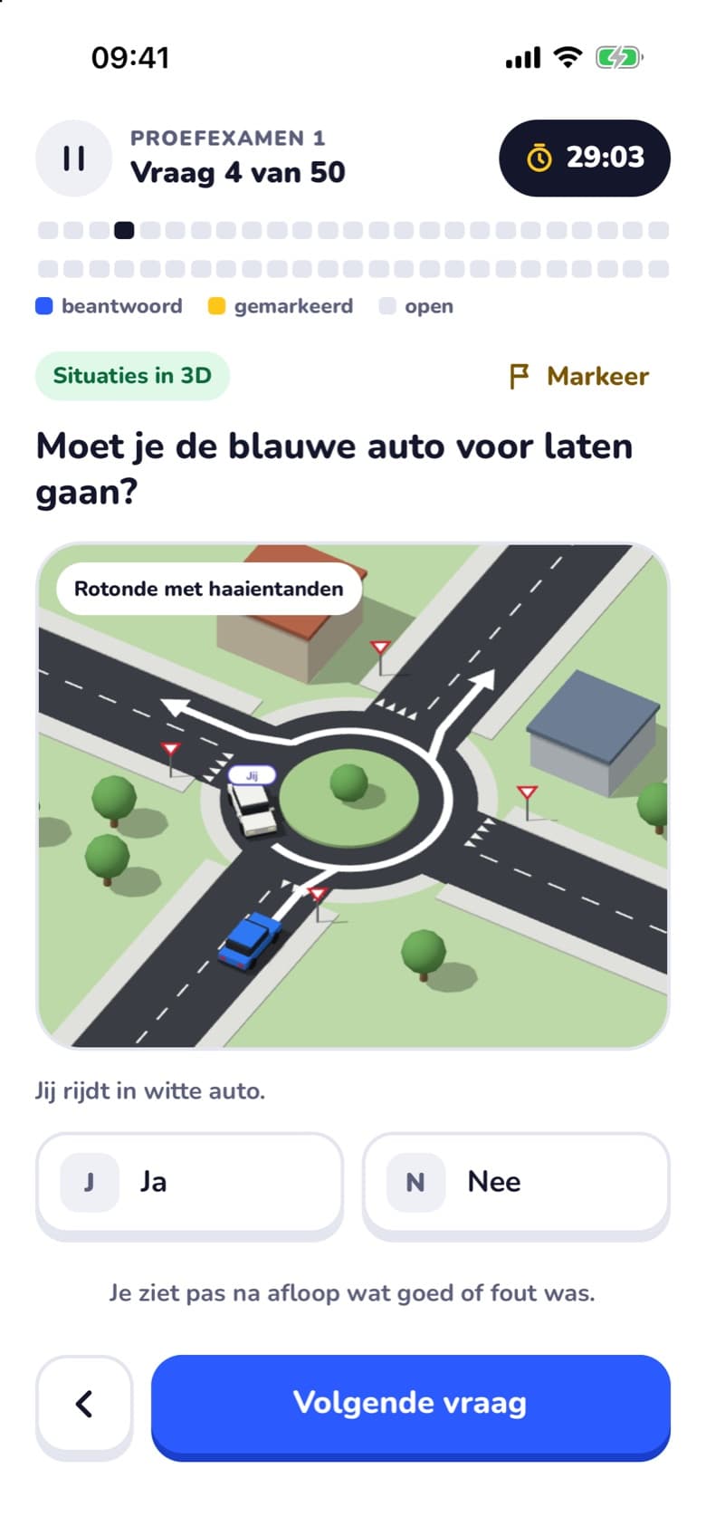 Rotonde met haaientanden