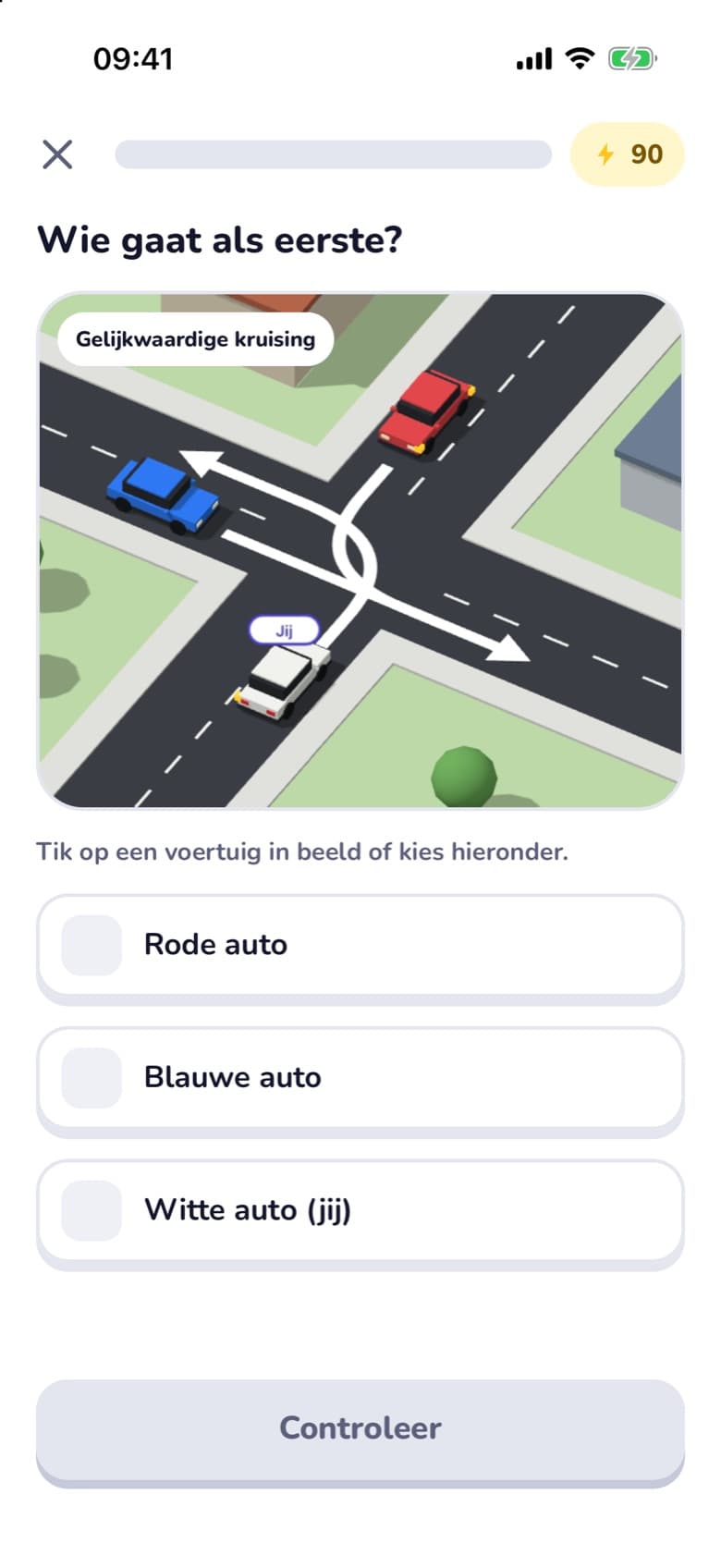 Wie gaat als eerste?
